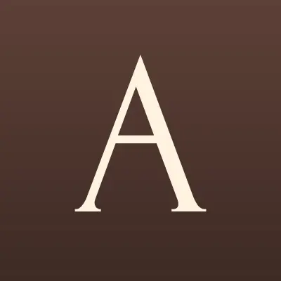 Alpine, торговая компания, лого-визитка